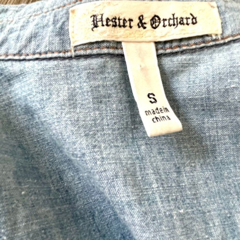 Hester and Orchard denim button down shirt - Picture 8 of 11